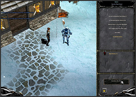 NPC Marlon e diálogo de quest no MU Online